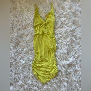 Stunning Misguided Neon Midi Dress!